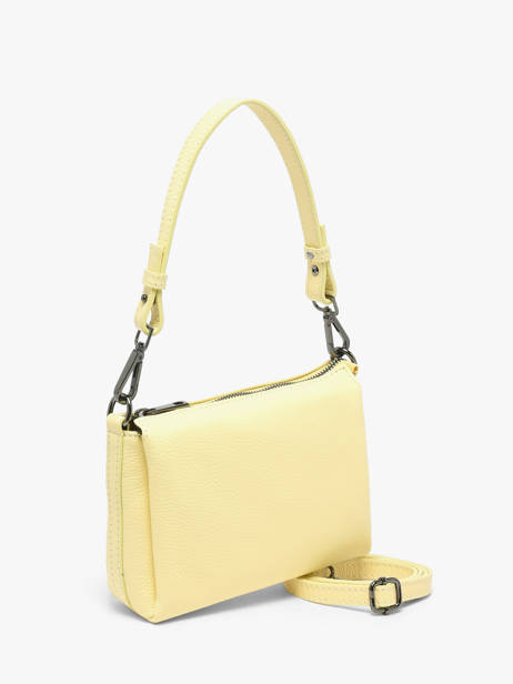 Shoulder Bag Caviar Leather Milano Yellow caviar CA25065 other view 2
