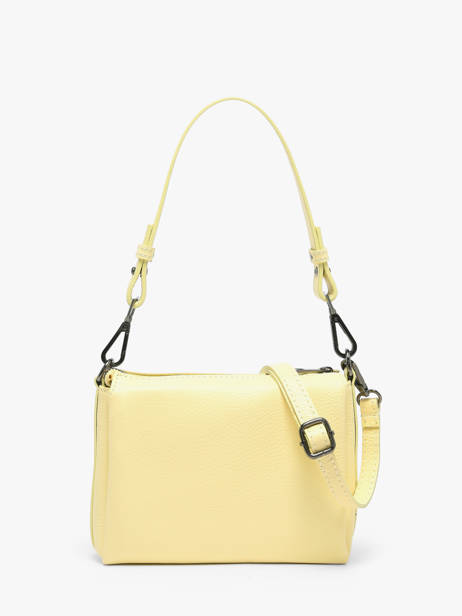 Shoulder Bag Caviar Leather Milano Yellow caviar CA25065 other view 4