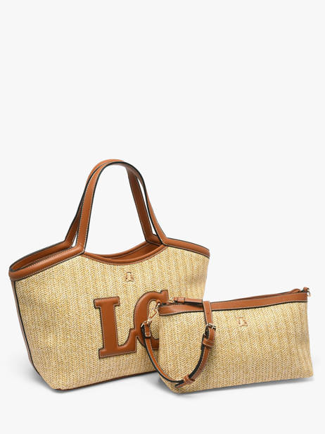 Handbag Identite Lulu castagnette Beige identite ADIL other view 2