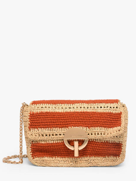 Crossbody Bag Moon Raphia Raphia Vanessa bruno Orange moon raphia 23V40533