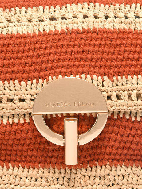 Crossbody Bag Moon Raphia Raphia Vanessa bruno Orange moon raphia 23V40533 other view 3