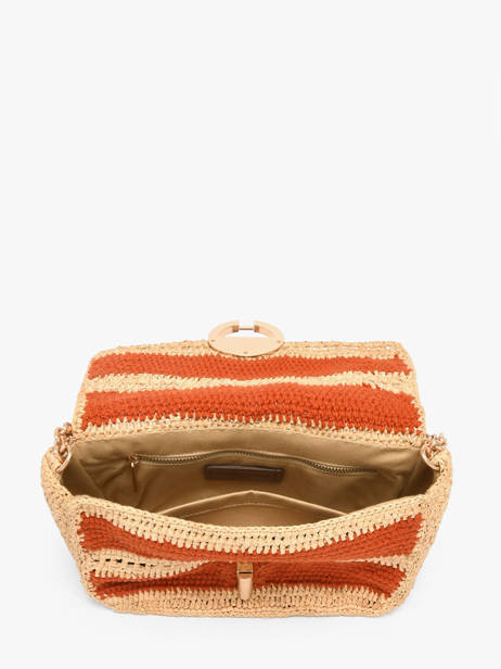 Crossbody Bag Moon Raphia Raphia Vanessa bruno Orange moon raphia 23V40533 other view 4