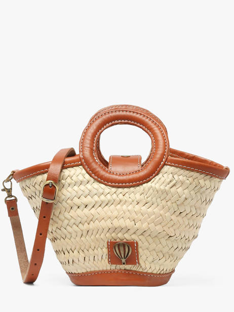 Satchel Estival Le voyage en panier Beige estival PM927