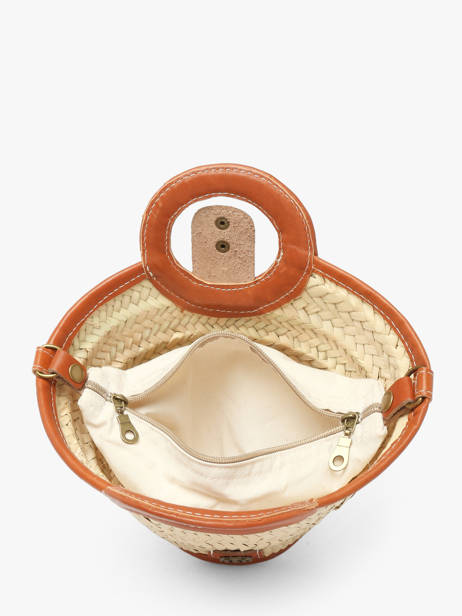 Satchel Estival Le voyage en panier Beige estival PM927 other view 3