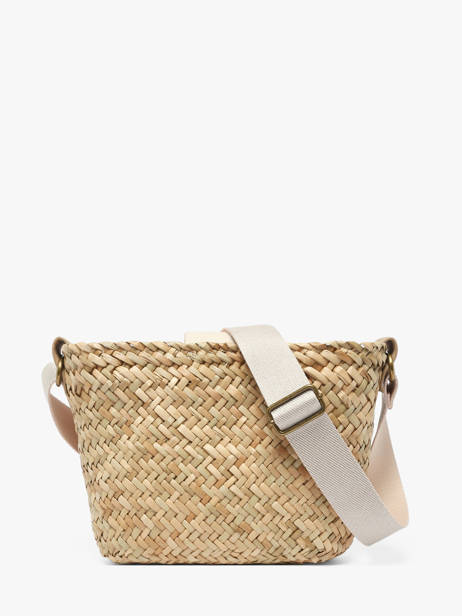 Shoulder Bag Estival Raphia Le voyage en panier Beige estival PM944 other view 4