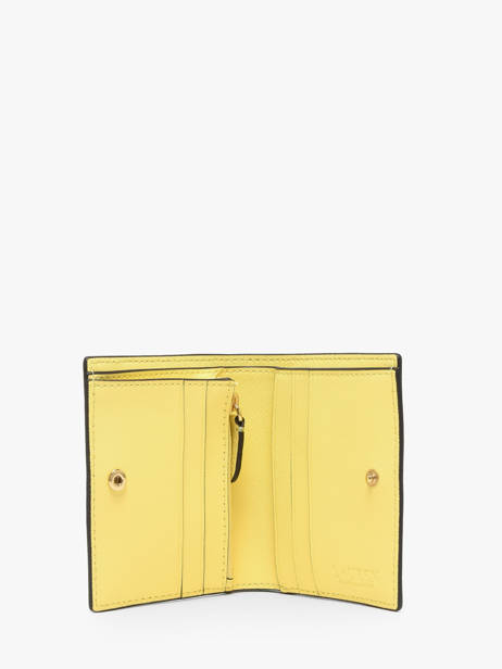 Compact Leather Dryden Wallet Lauren ralph lauren Yellow dryden 32962112 other view 1