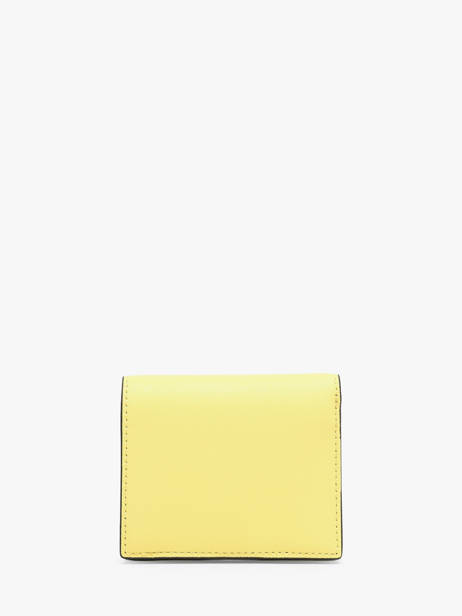 Compact Leather Dryden Wallet Lauren ralph lauren Yellow dryden 32962112 other view 2