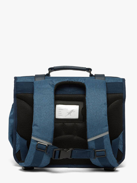 2-compartment Satchel Vintage Color Cameleon Blue vintage color CA146Q other view 5