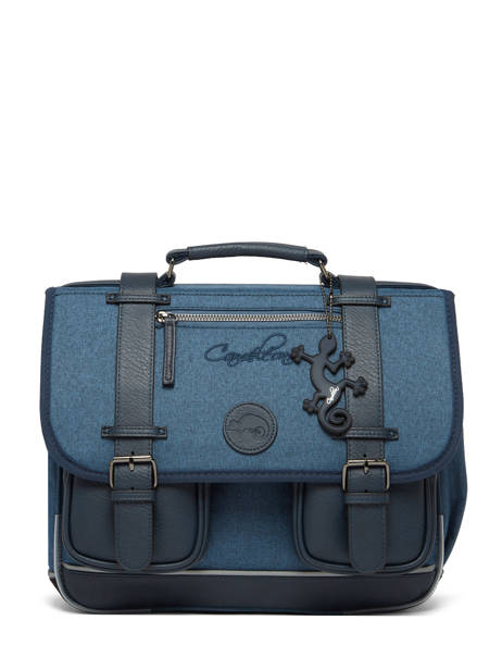 2-compartment Satchel Vintage Color Cameleon Blue vintage color CA146Q other view 7