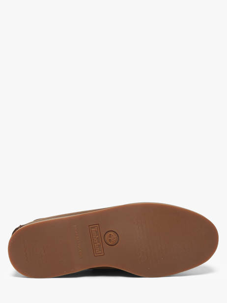 Boat Shoes In Leather Timberland Brown men 2FZXEM41 other view 4