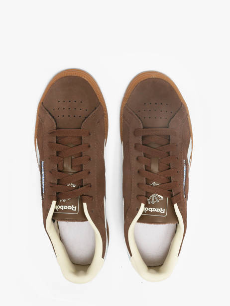 Sneakers In Leather Reebok Brown women 244642 other view 3