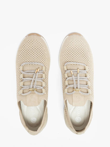 Platform Sneakers Remonte Beige women 60 other view 4