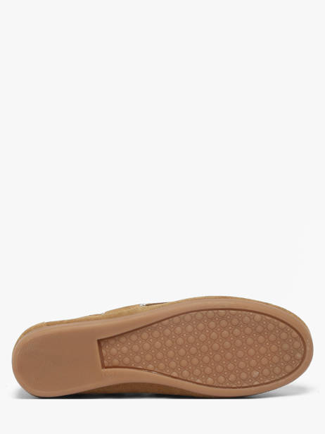 Boat Shoes In Leather Pavement Beige women 24128174 other view 4