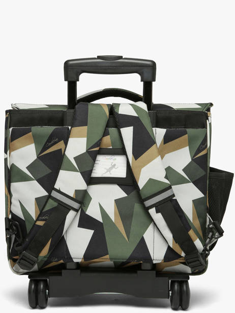 3-compartment Wheeled Satchel Futur Cameleon Multicolor futur CR41 other view 5