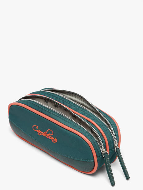 Pencil Case For Kids 2 Compartments Vintage Urban Cameleon Blue vintage urban VIB-TROU other view 1