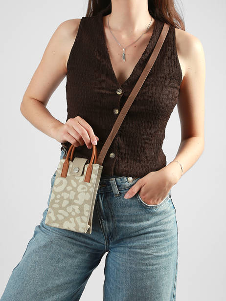 Crossbody Bag Phonebag Miniprix Beige phonebag P202 other view 1