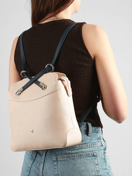 Backpack Hexagona Beige maya 2120285 other view 1