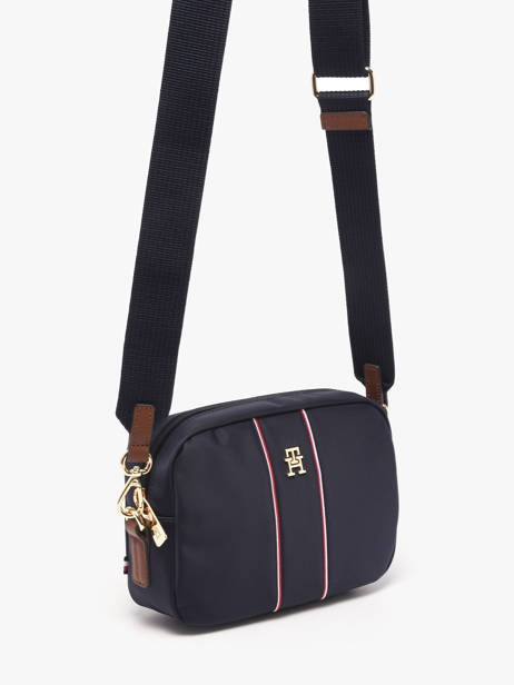 Sac Bandoulière Popette Nylon Tommy hilfiger Bleu popette AW17710 vue secondaire 1