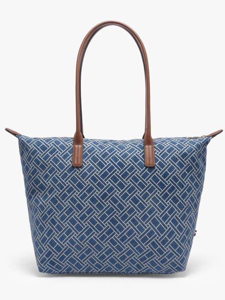 Sac Porté épaule Popette Coton Tommy hilfiger Bleu popette AW18613 vue secondaire 3