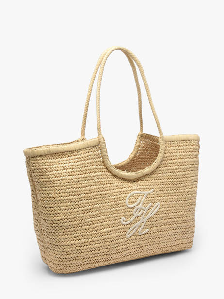 Sac Porté épaule Th Elevated Summer Polyurethane Tommy hilfiger Beige th elevated summer AW18536 vue secondaire 1