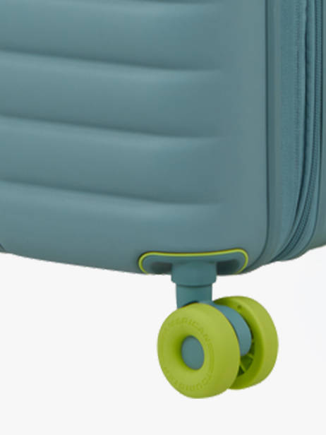 Expandable Cabin Luggage American tourister Blue neovibe 159930 other view 2
