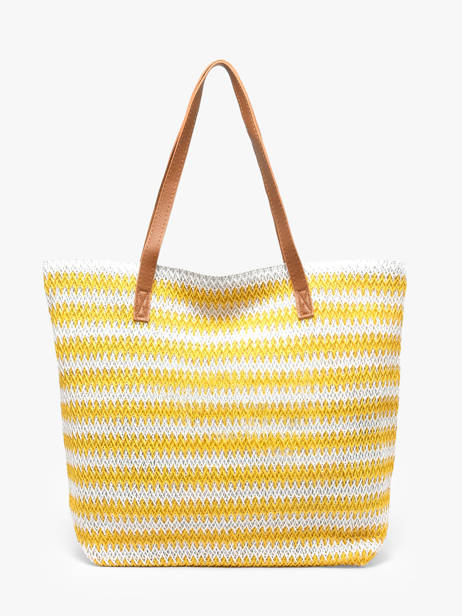 Shoulder Bag Plage Straw Gerard pasquier Yellow plage P26034 other view 4