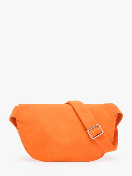 Le Sac Banane Custine Coton Recyclé Rivedroite Orange timeless CUSTITIM vue secondaire 3