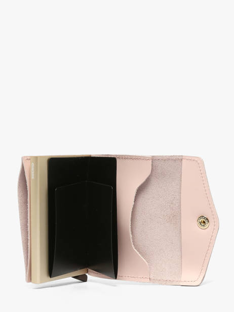 Original Envelope Leather Card Holder Secrid Pink original EOR other view 1