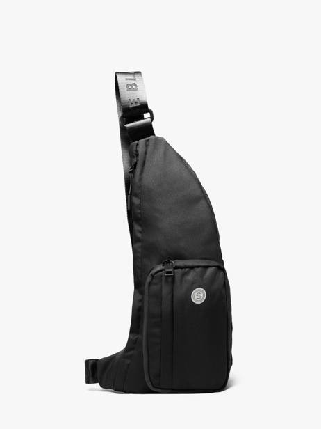 Sac Bandoulière Serge blanco Noir pop POP11006
