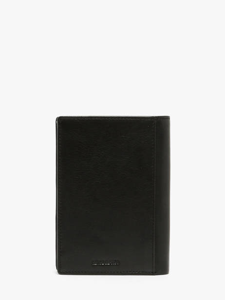 Portefeuille Cuir Serge blanco Noir baltimore BAL21013 vue secondaire 3