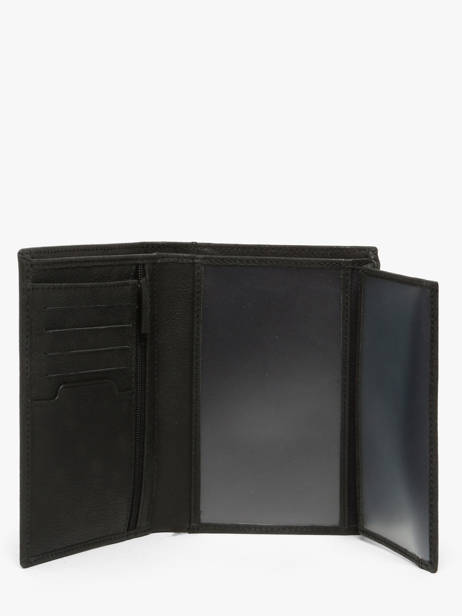 Portefeuille Cuir Serge blanco Noir brooklyn BRO21021 vue secondaire 2