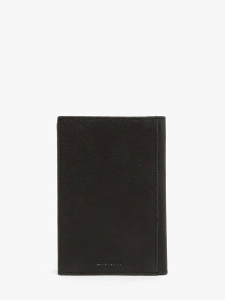 Portefeuille Cuir Serge blanco Noir brooklyn BRO21021 vue secondaire 3