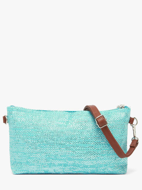 Shoulder Bag Panama Paper Les tropeziennes Blue panama TZ02 other view 5