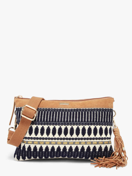 Sac Bandoulière En-vau Les tropeziennes Bleu en-vau TZ03