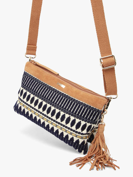 Sac Bandoulière En-vau Les tropeziennes Bleu en-vau TZ03 vue secondaire 1