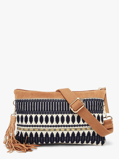 Sac Bandoulière En-vau Les tropeziennes Bleu en-vau TZ03 vue secondaire 3