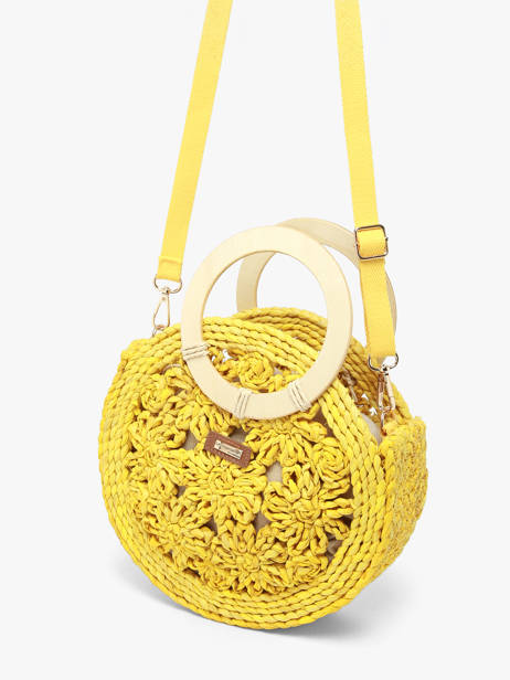 Crossbody Bag Mediterranee Les tropeziennes Yellow mediterranee TZ03 other view 1