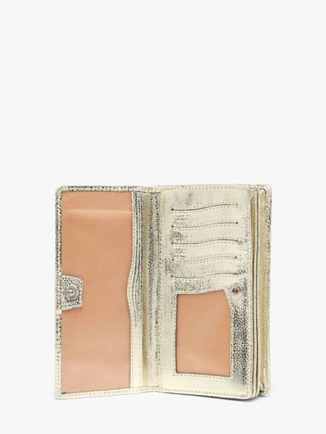 Portefeuille Caviar Cuir Crinkles Or caviar 14001 vue secondaire 2