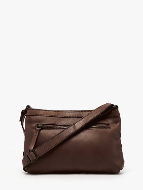 Sac Bandoulière Heritage Cuir Biba Marron heritage KA9 vue secondaire 3
