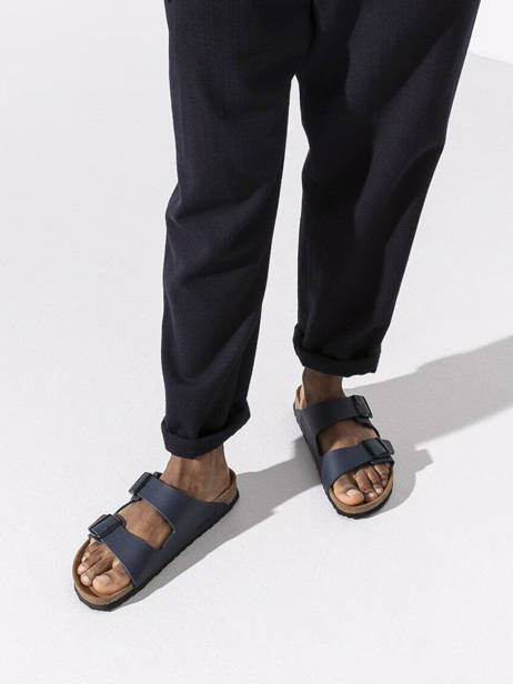 Mules Arizona Birkenstock Bleu men 51753 vue secondaire 1