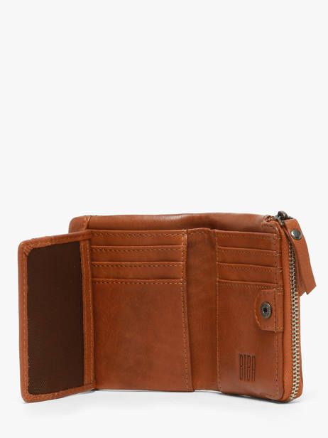 Coin Purse Leather Biba Brown wallet KAT2L other view 2