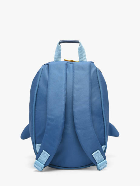 Mini Backpack Tann's Blue ecole des tann's 64511 other view 2