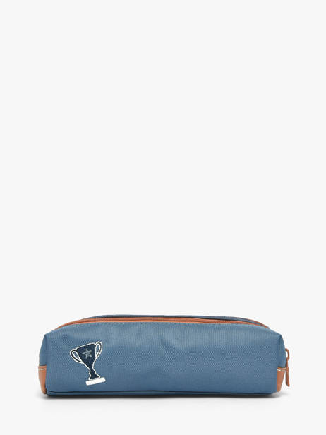 2-compartment Pouch Tann's Blue les fantaisies g 12208 other view 2