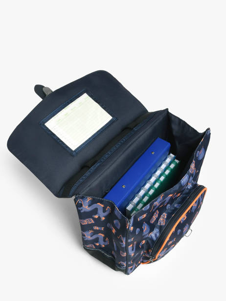 Cartable 1 Compartiment Tann's Bleu les fantaisies g 35155 vue secondaire 2