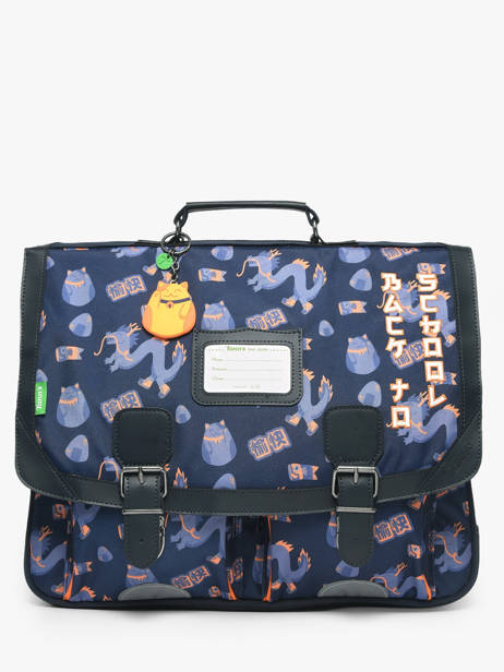 Cartable 2 Compartiments Tann's Bleu les fantaisies g 41155