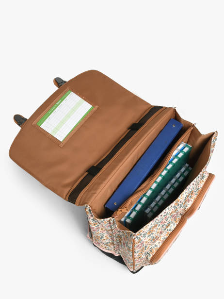 Cartable 2 Compartiments Tann's Multicolore les fantaisies f 26412611 vue secondaire 2