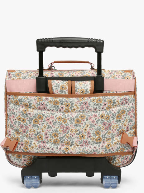 2-compartment Wheeled Satchel Tann's Multicolor les fantaisies f 26422611 other view 4