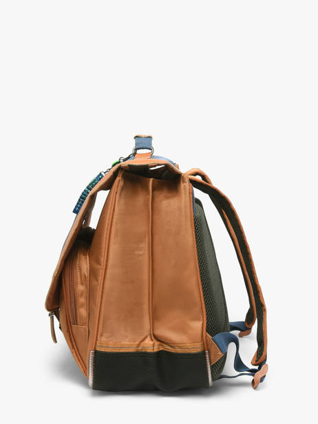 2-compartment Satchel Tann's Blue les fantaisies g 41128 other view 1