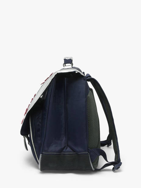 Cartable 2 Compartiments Tann's Bleu les fantaisies f 41268 vue secondaire 1