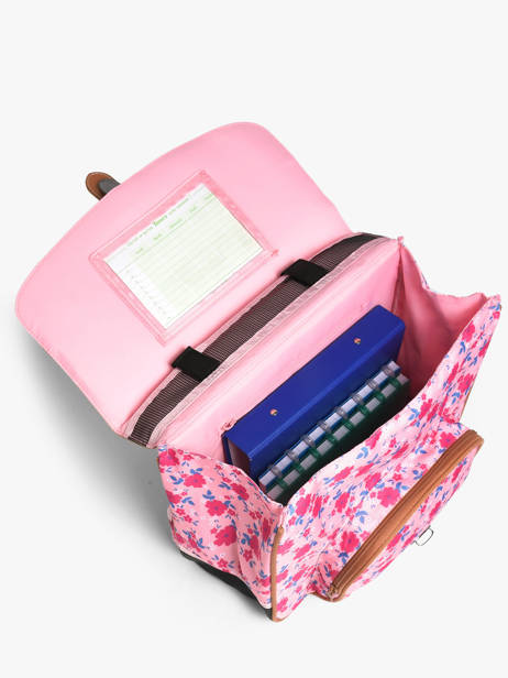 1 Compartment Satchel Tann's Pink les fantaisies f 26352613 other view 2